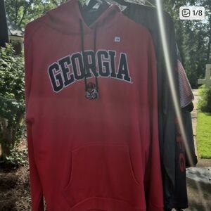 Champion Georgia Red Hoodie
